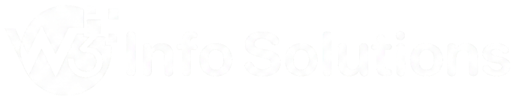 W3 Info Solutions logo